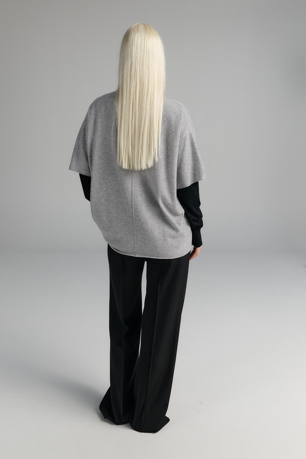 TShirt | Wool Cashmere | Light Grey