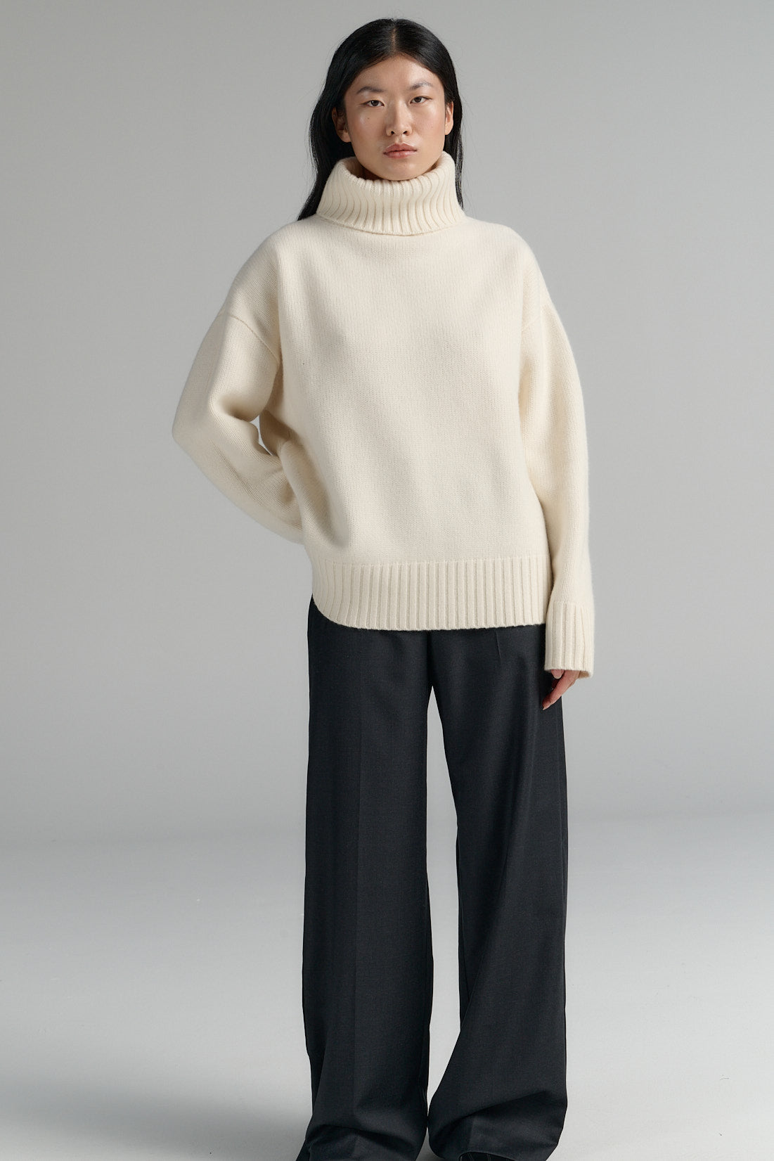 Heavy Turtle | Merino Wool | Cream