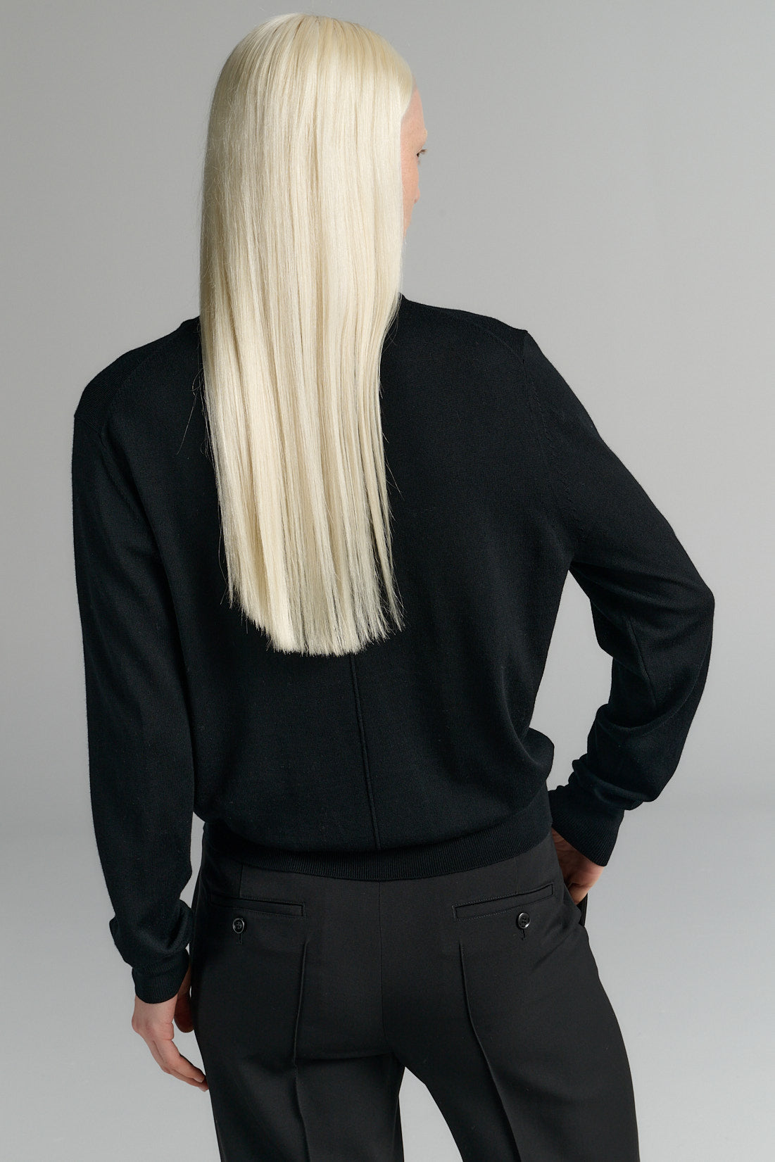 Turtle Neck | Merino Wool | Black