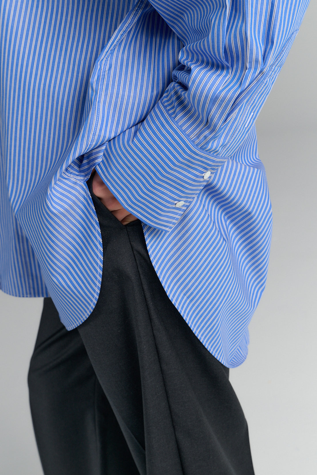Shirt | Egyptian Cotton | Blue Stripe