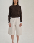 Crew | Merino Wool | Dark Brown