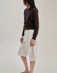 Crew | Merino Wool | Dark Brown