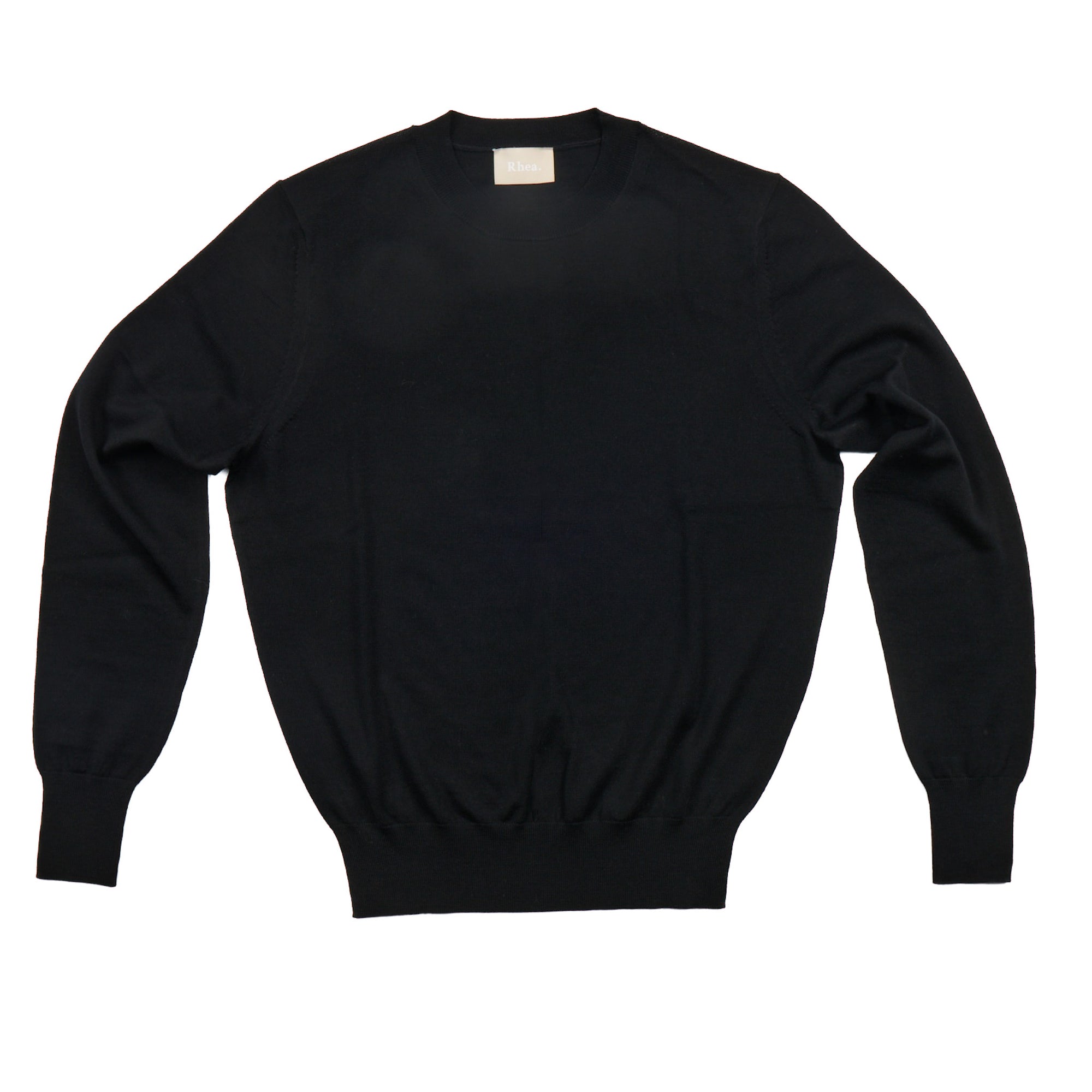 Crewneck | Merino Wool | Black