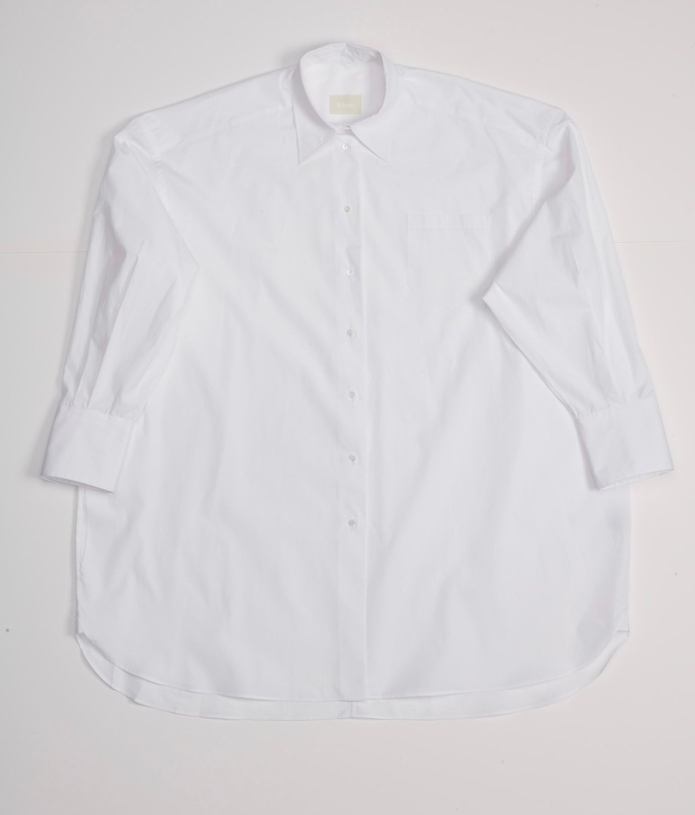 Shirt Dress |Cotton | White