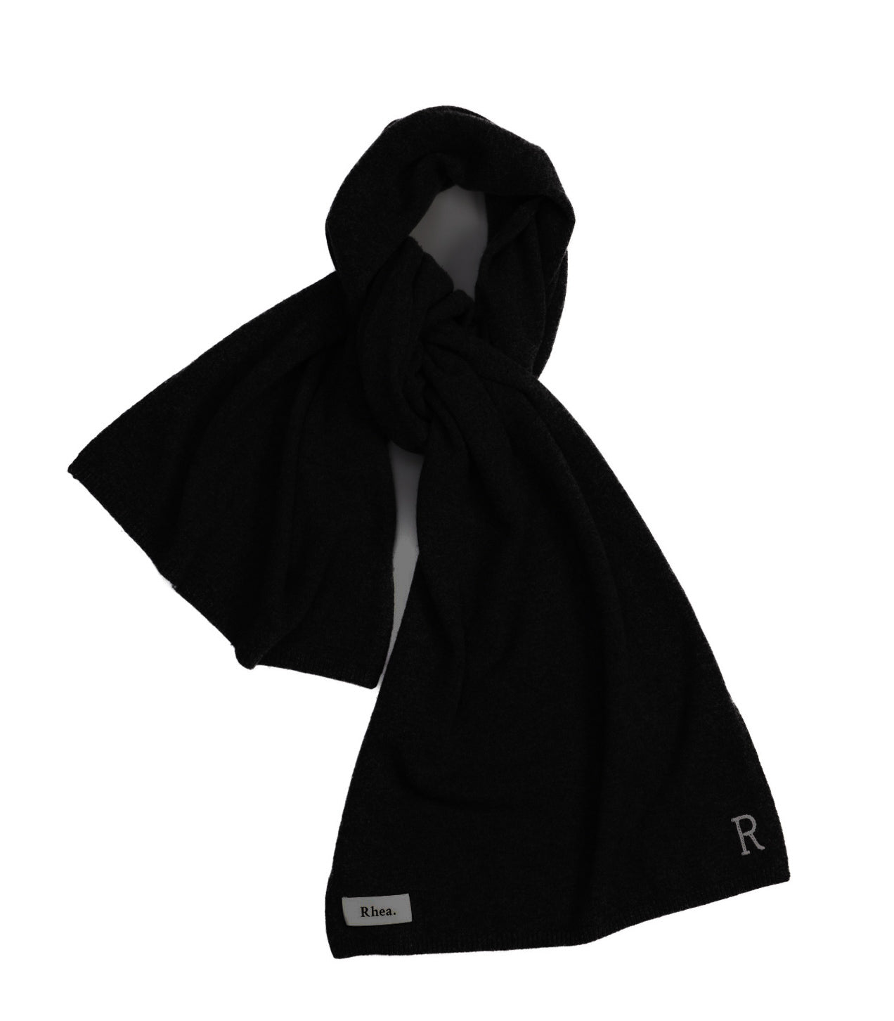 RHEA147. Scarf. Black
