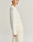 Heavy Crew | Merino Wool | Off White