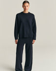 Pants | Merino Wool | Navy