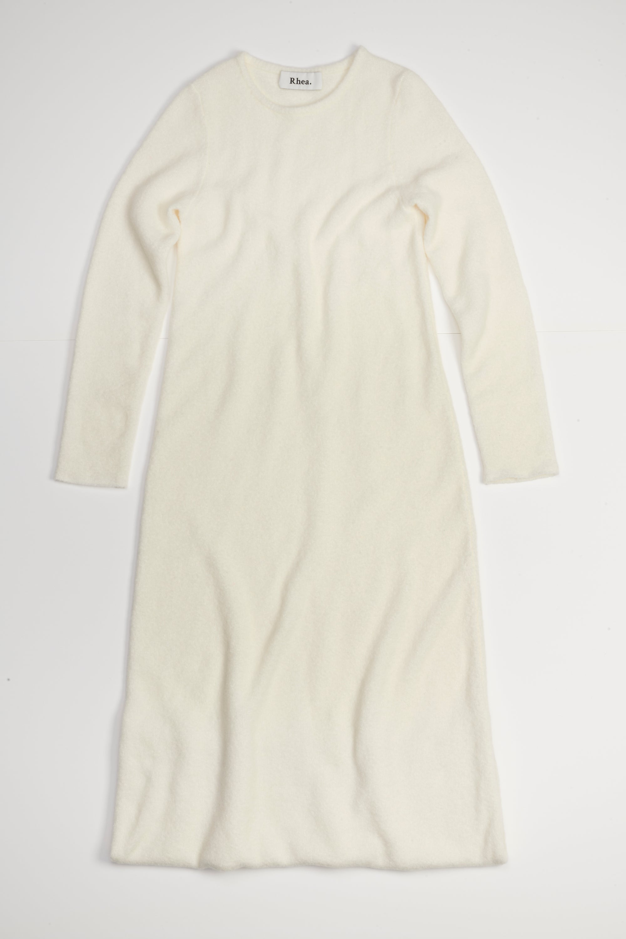 Boucle Dress | Wool Blend | Cream