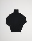 Turtle Neck | Merino Wool | Black