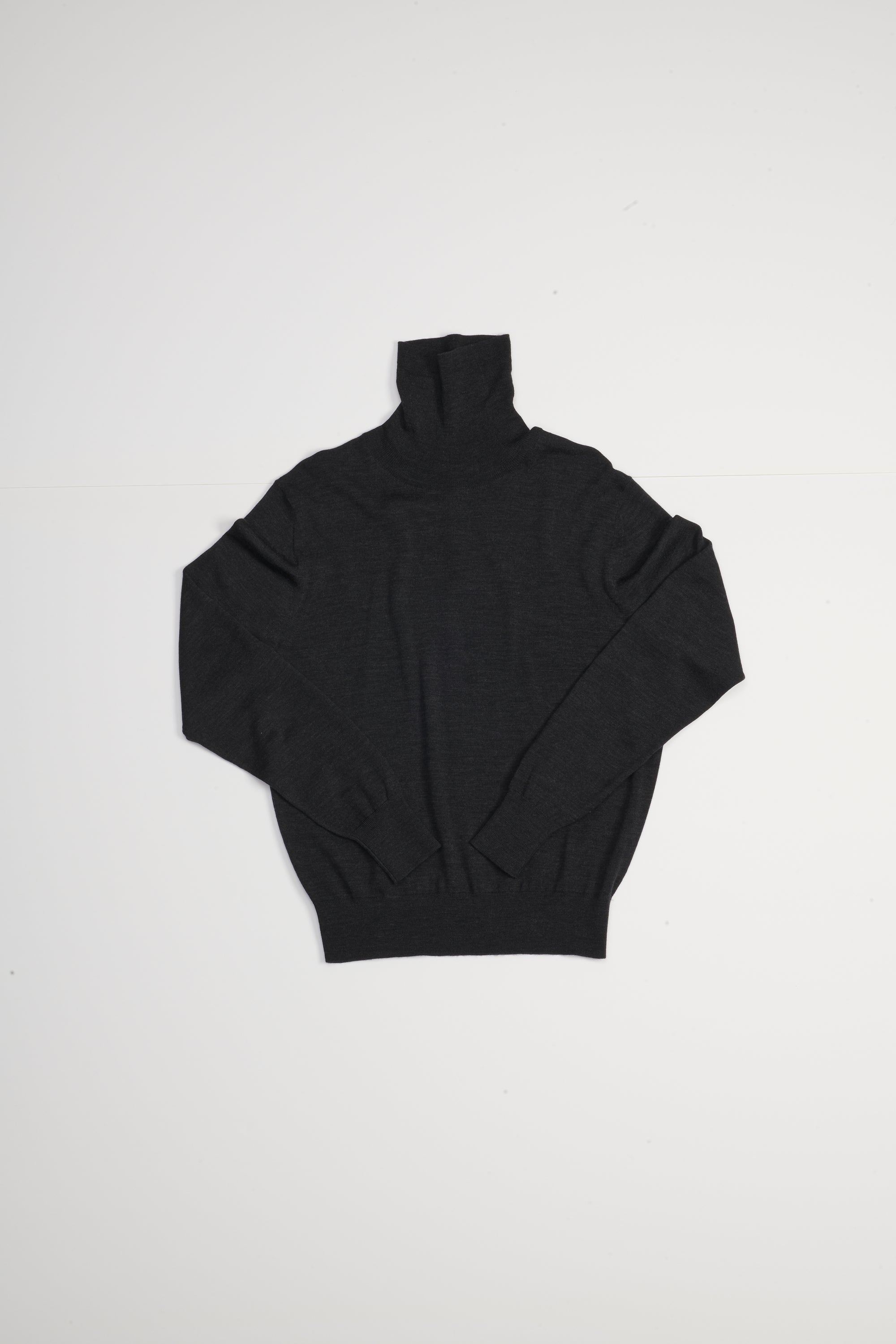 Turtle Neck | Merino Wool | Dark Grey