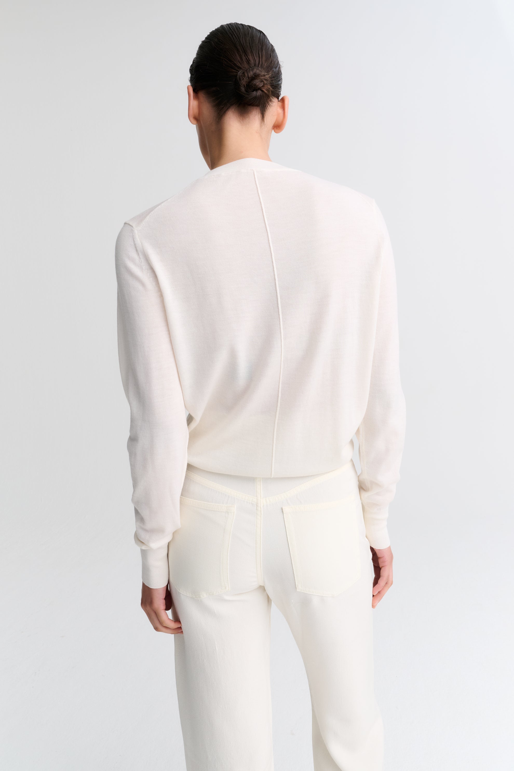 Crewneck | Merino Wool | Off White