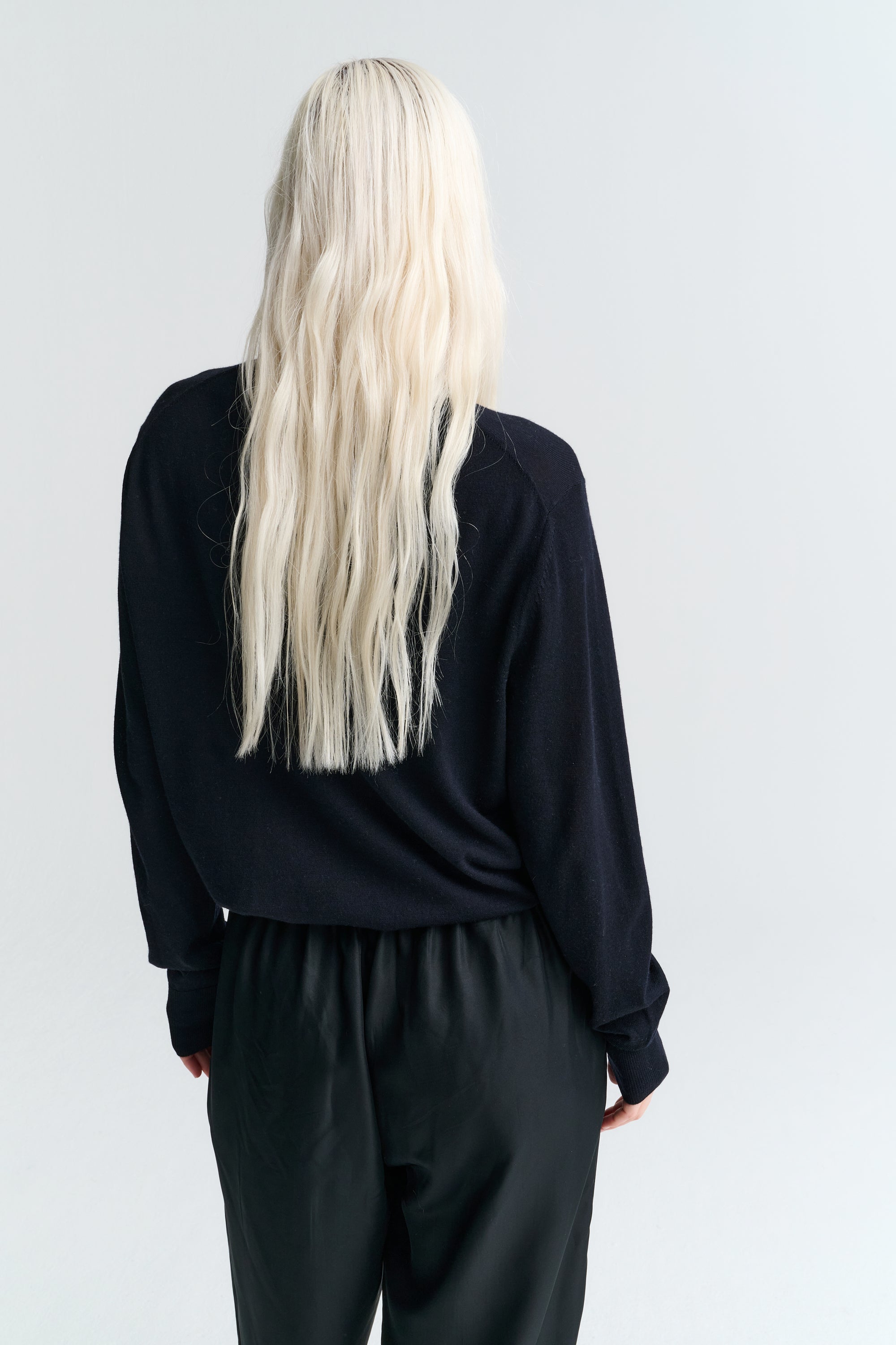 Crewneck | Merino Wool | Navy