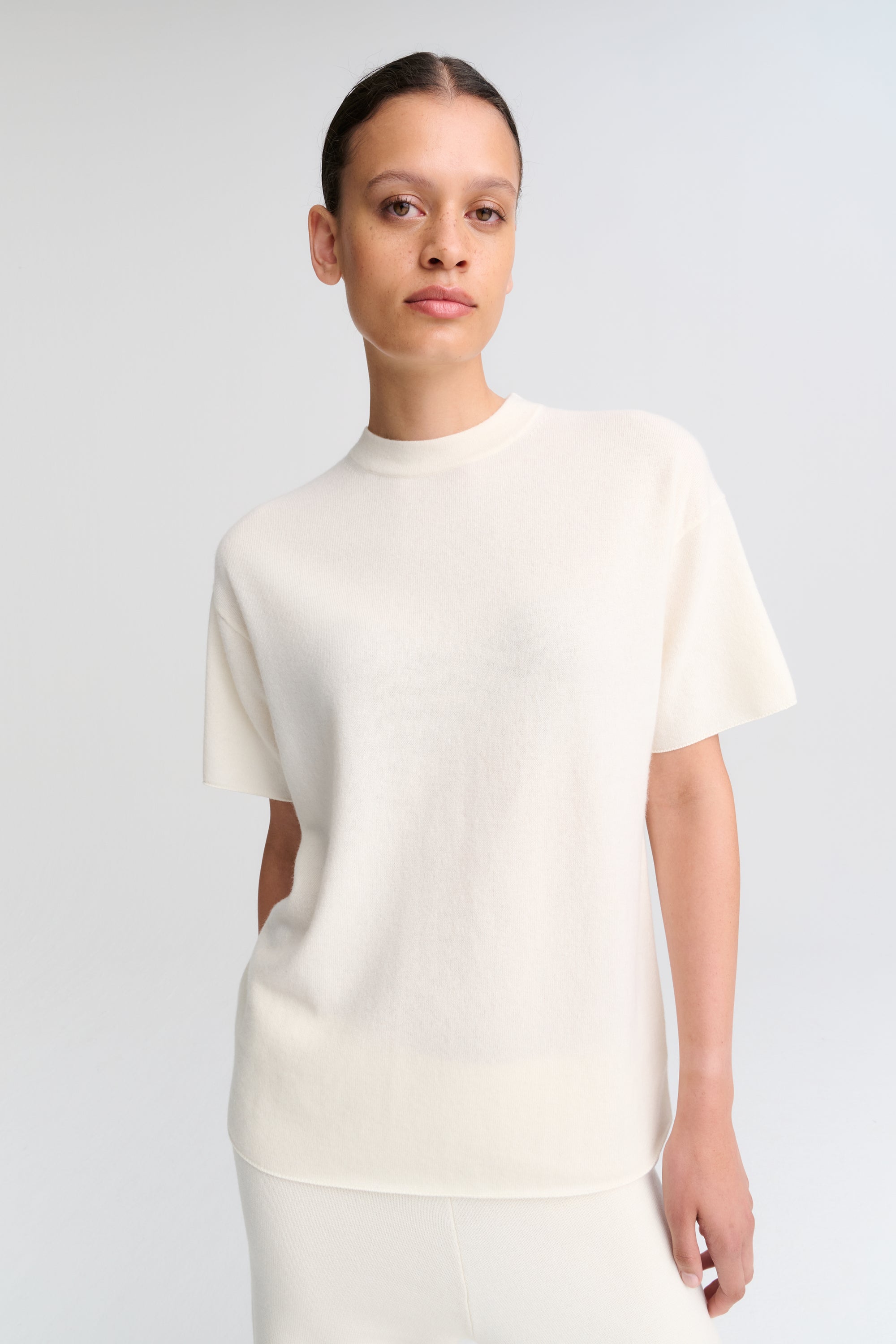 TShirt | Wool Cashmere | Off White