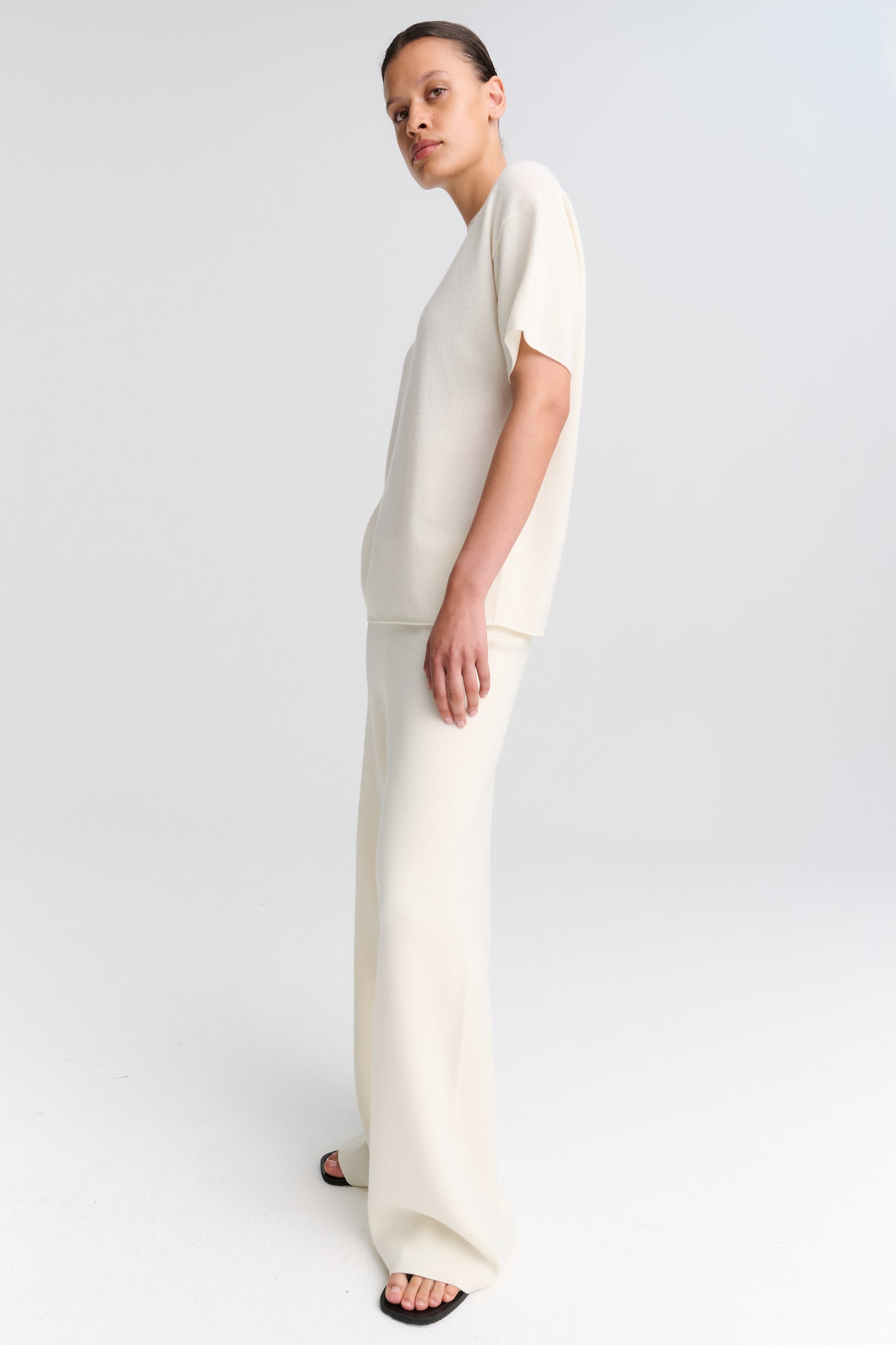 TShirt | Wool Cashmere | Off White