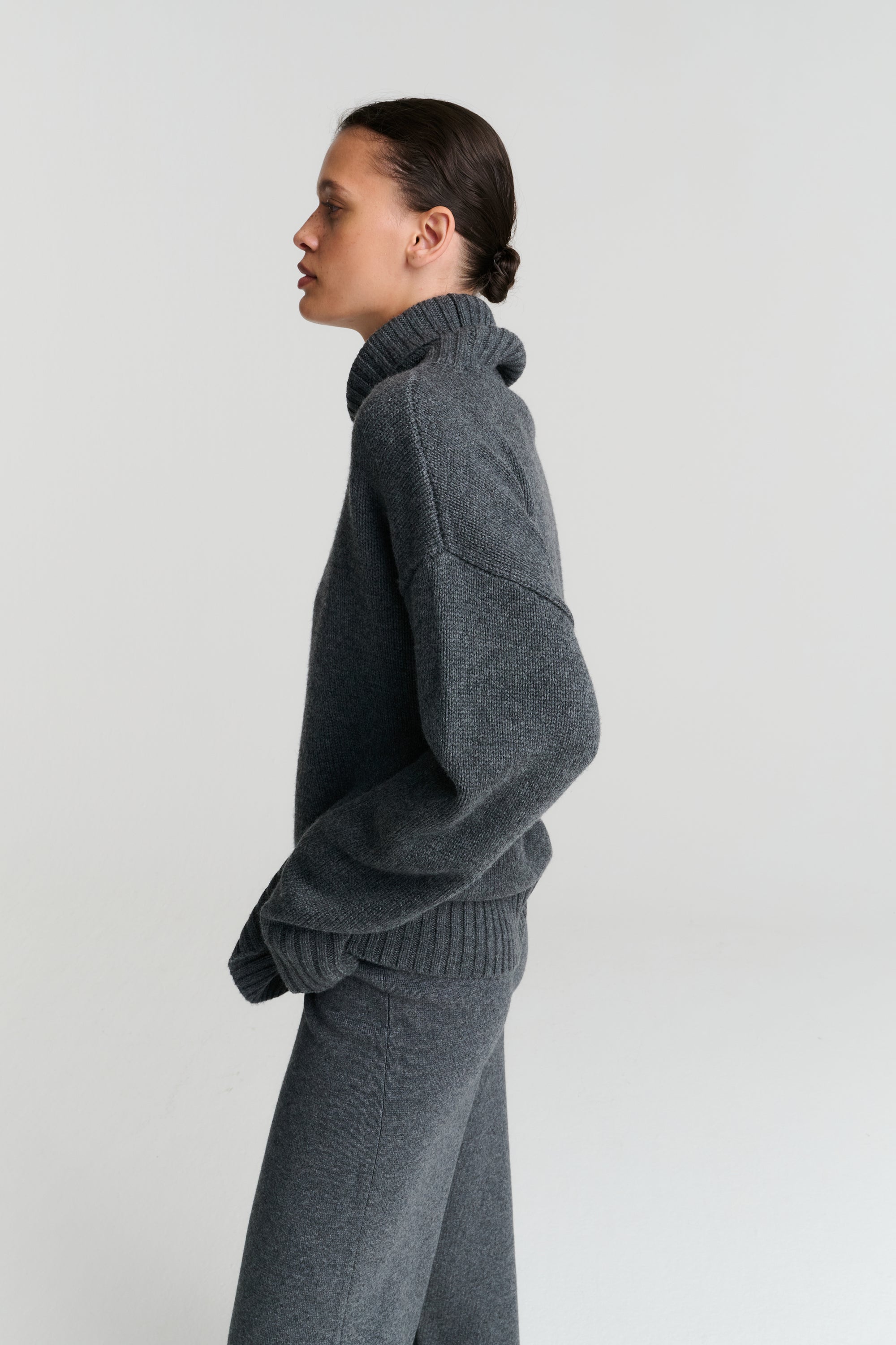 Heavy Turtle | Merino Wool | Grey