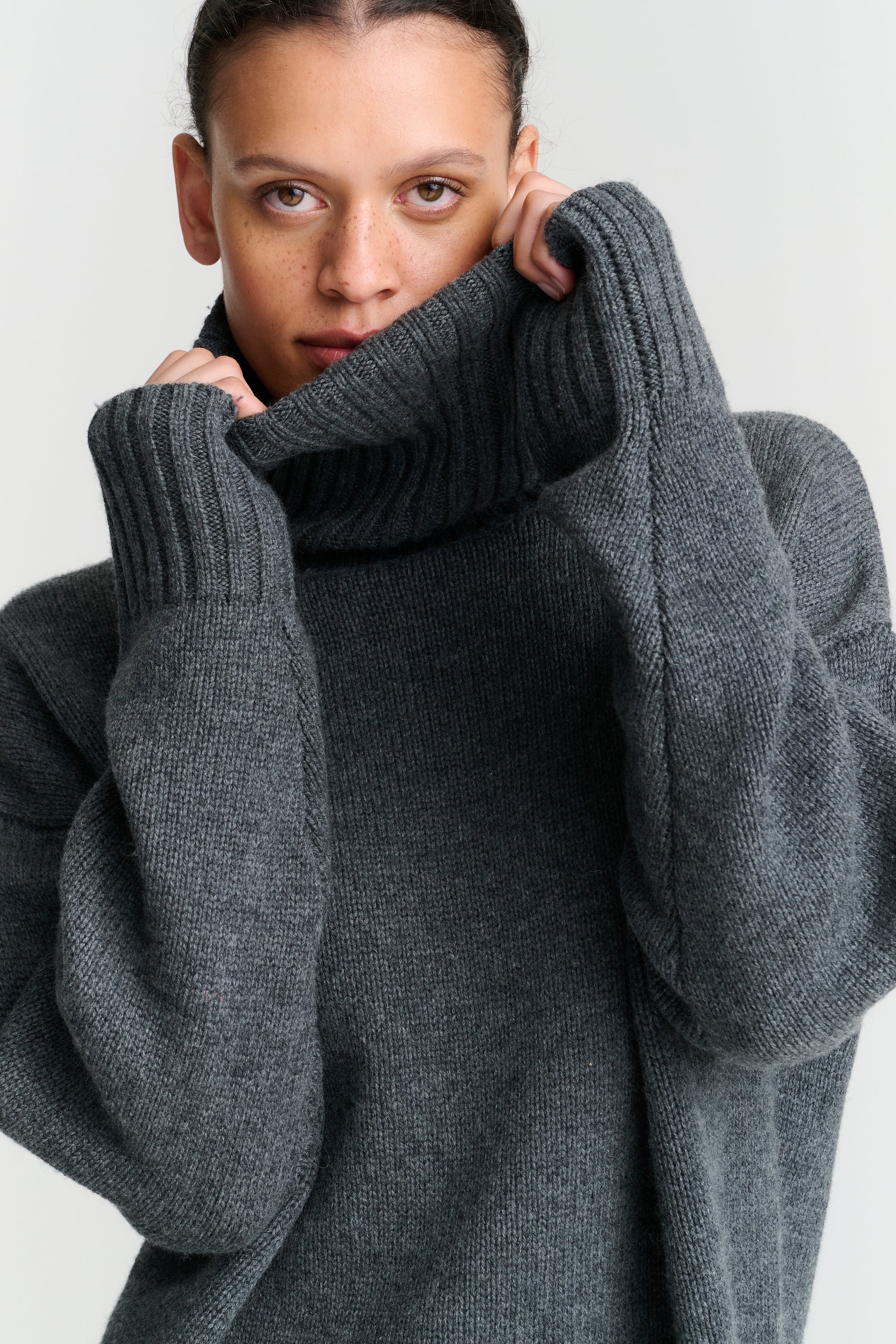 Heavy Turtle | Merino Wool | Grey