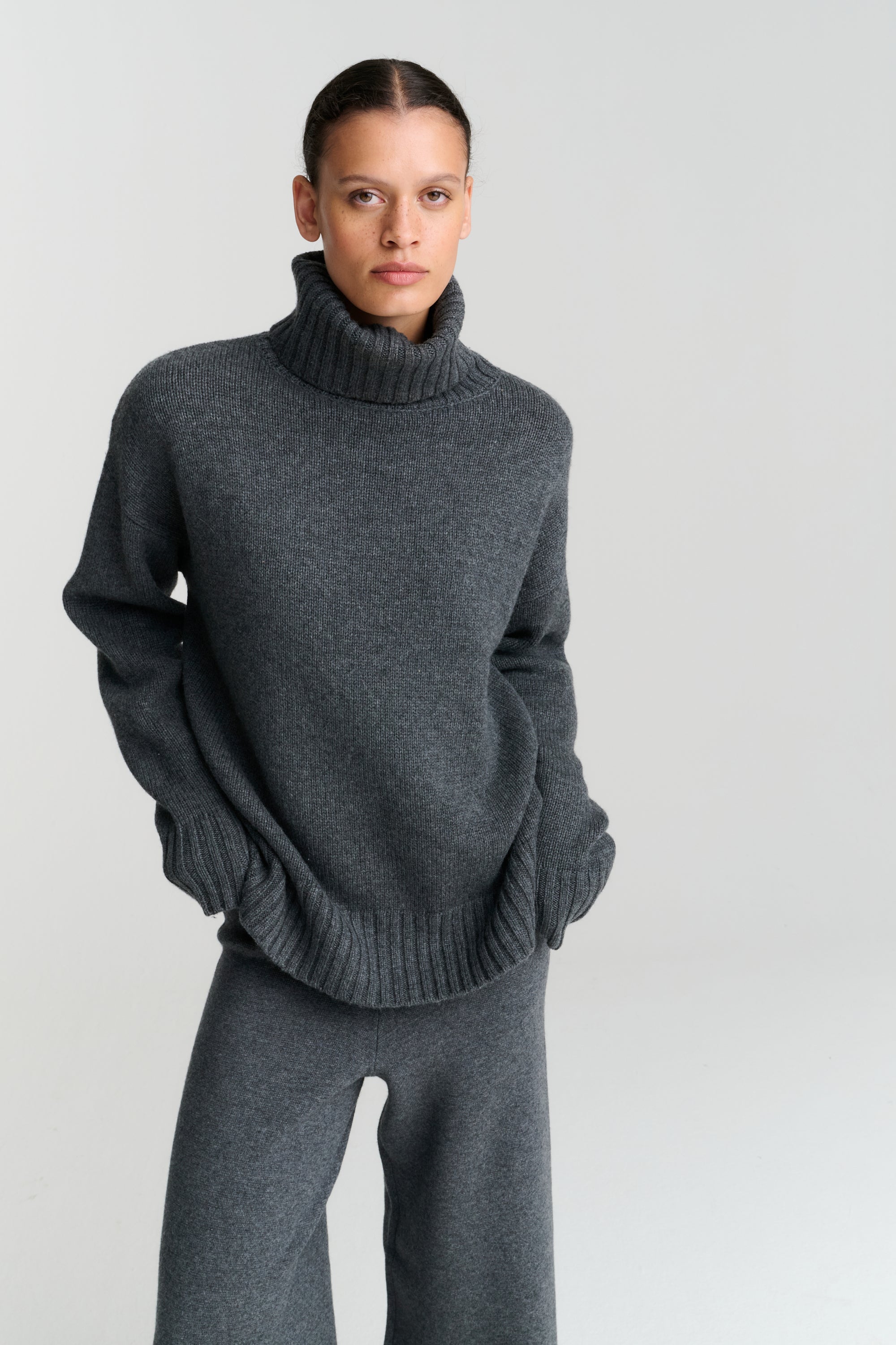 Heavy Turtle | Merino Wool | Grey