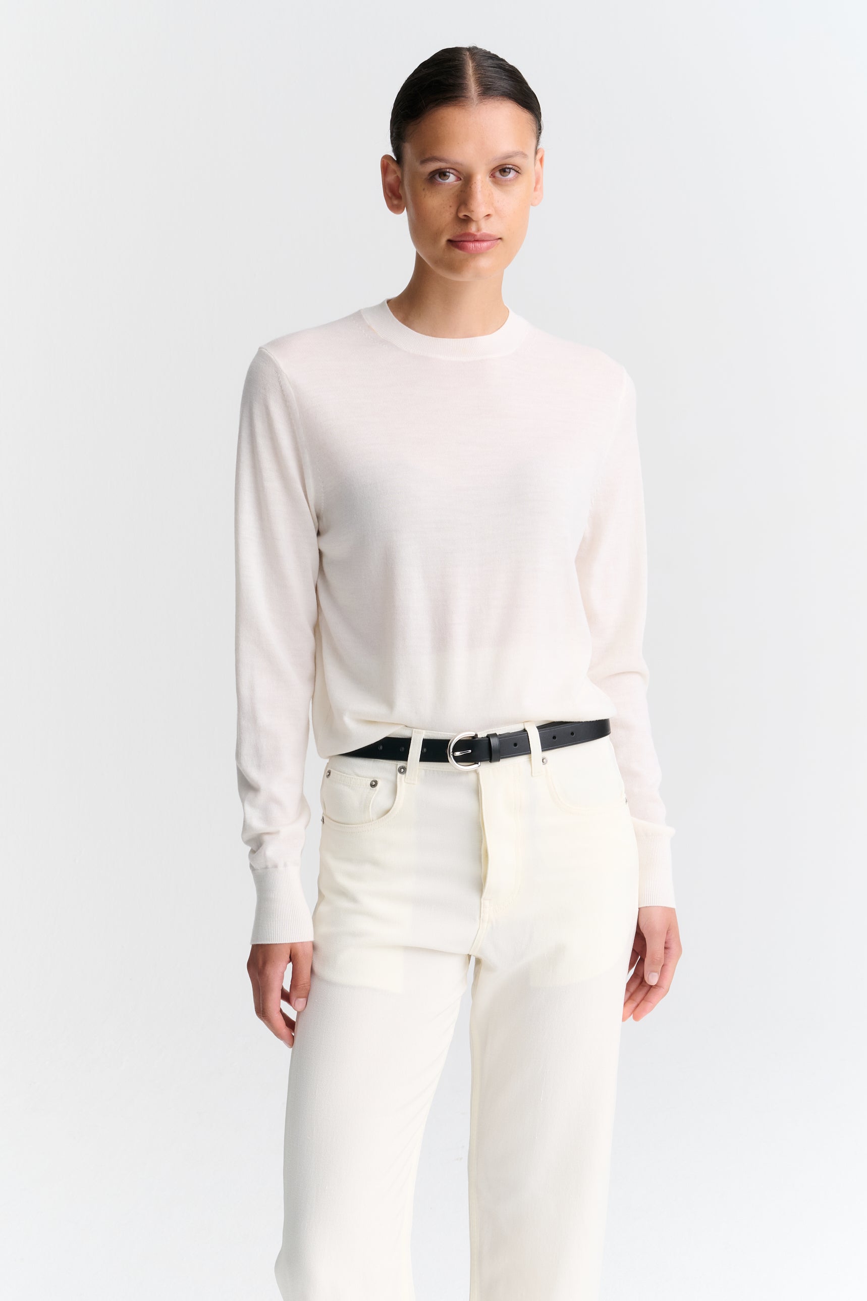 Crewneck | Merino Wool | Off White