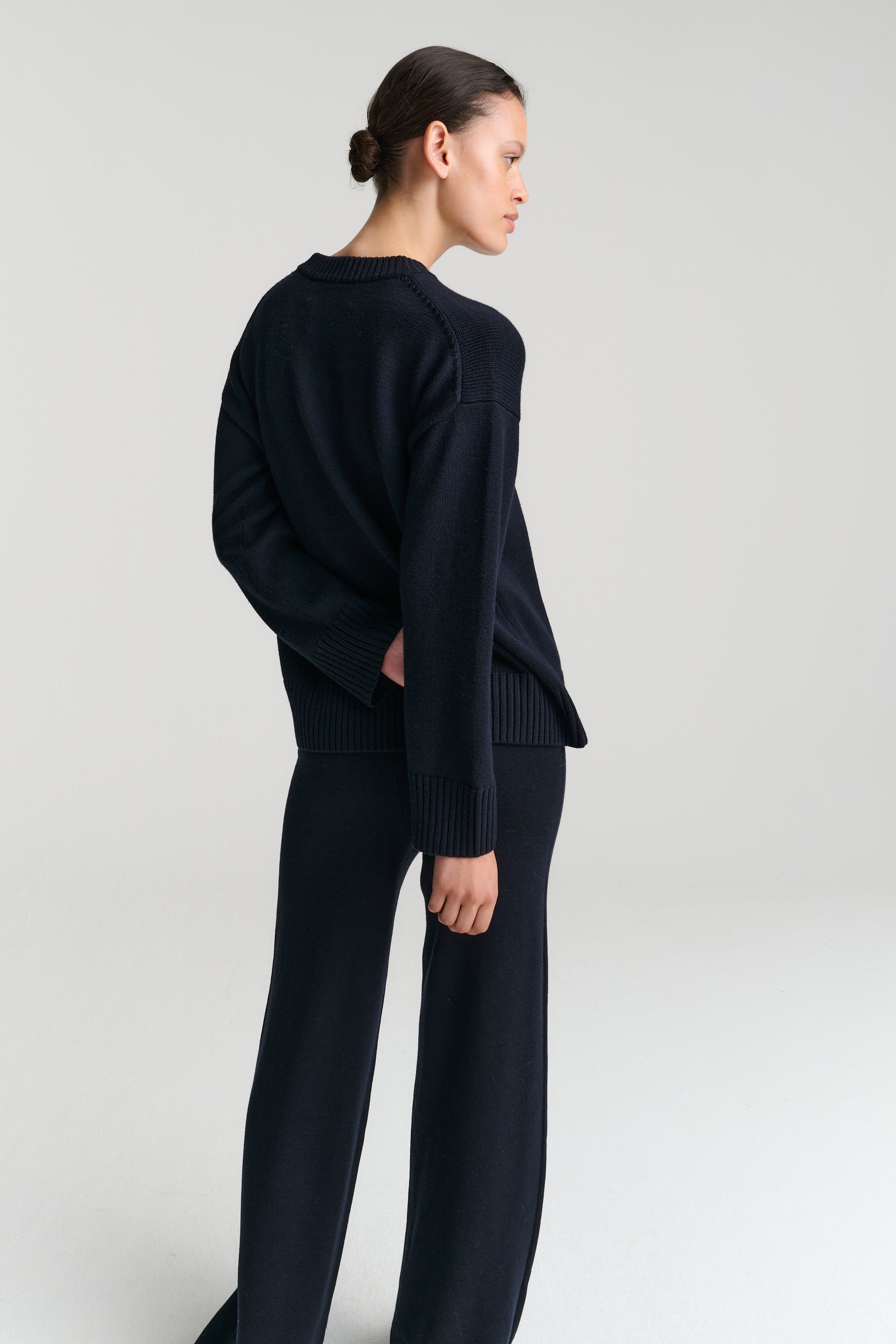 Pants | Merino Wool | Navy