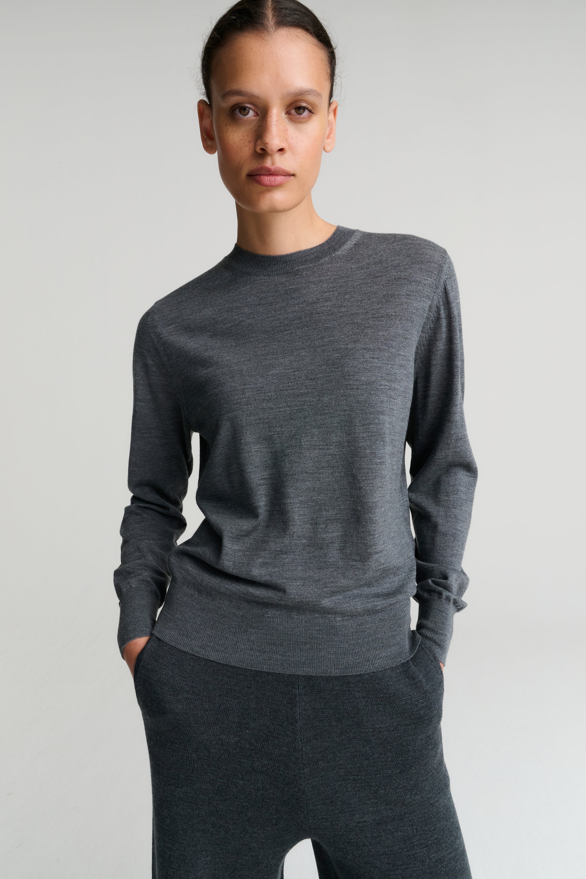 Crewneck | Merino Wool | Grey