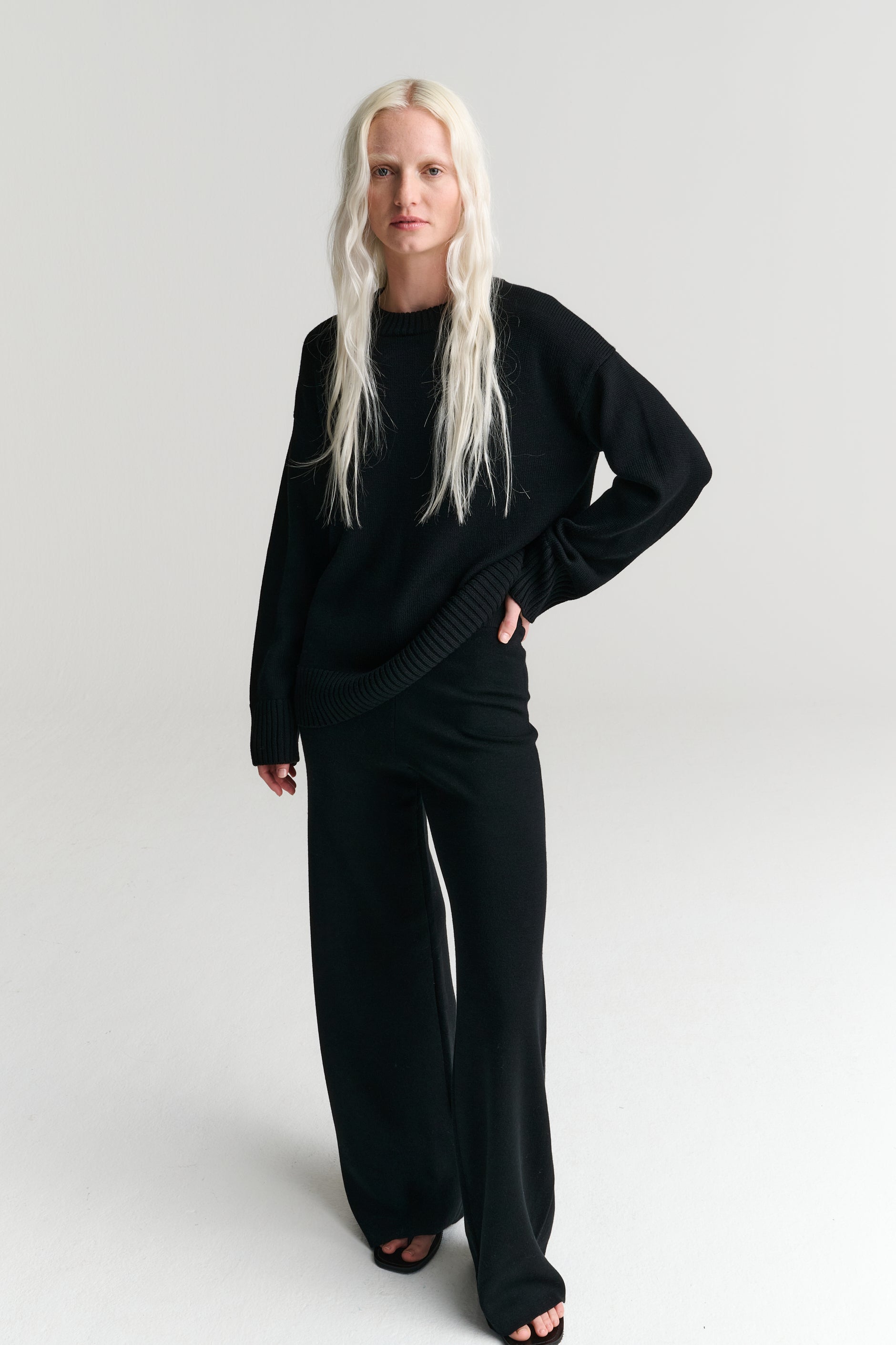 Pants | Merino Wool | Black
