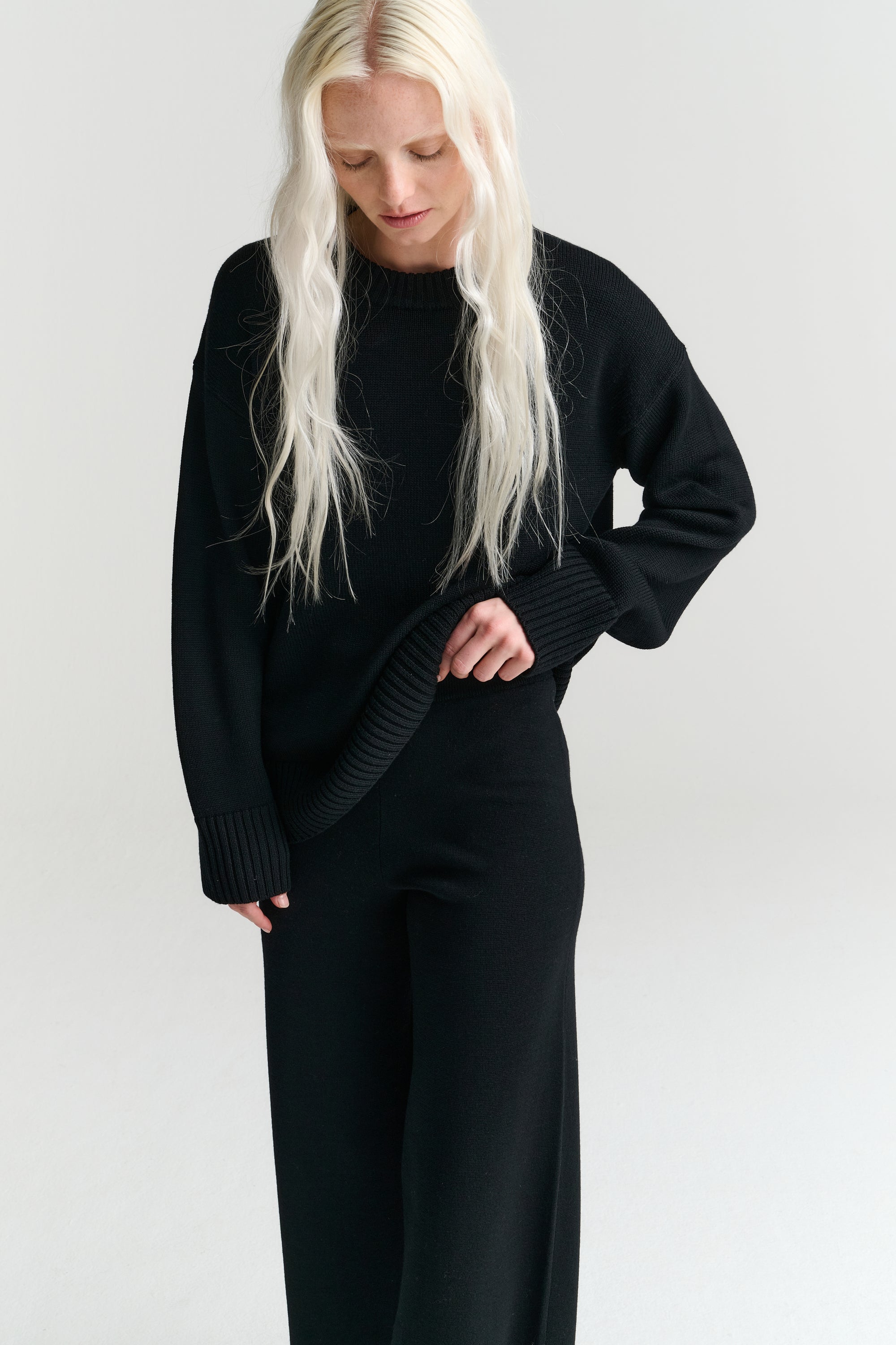 Pants | Merino Wool | Black
