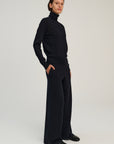 RHEA135 | Turtle Neck | Merino Wool | Navy