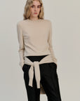 Crew | Wool Cashmere | Sand