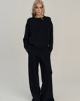 Heavy Crew | Navy | Merino Wool