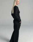 RHEA137 | Henley | Merino Wool | Dark Grey