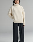 Heavy Turtle | Merino Wool | Cream