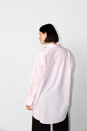 Shirt. Pink Stripe