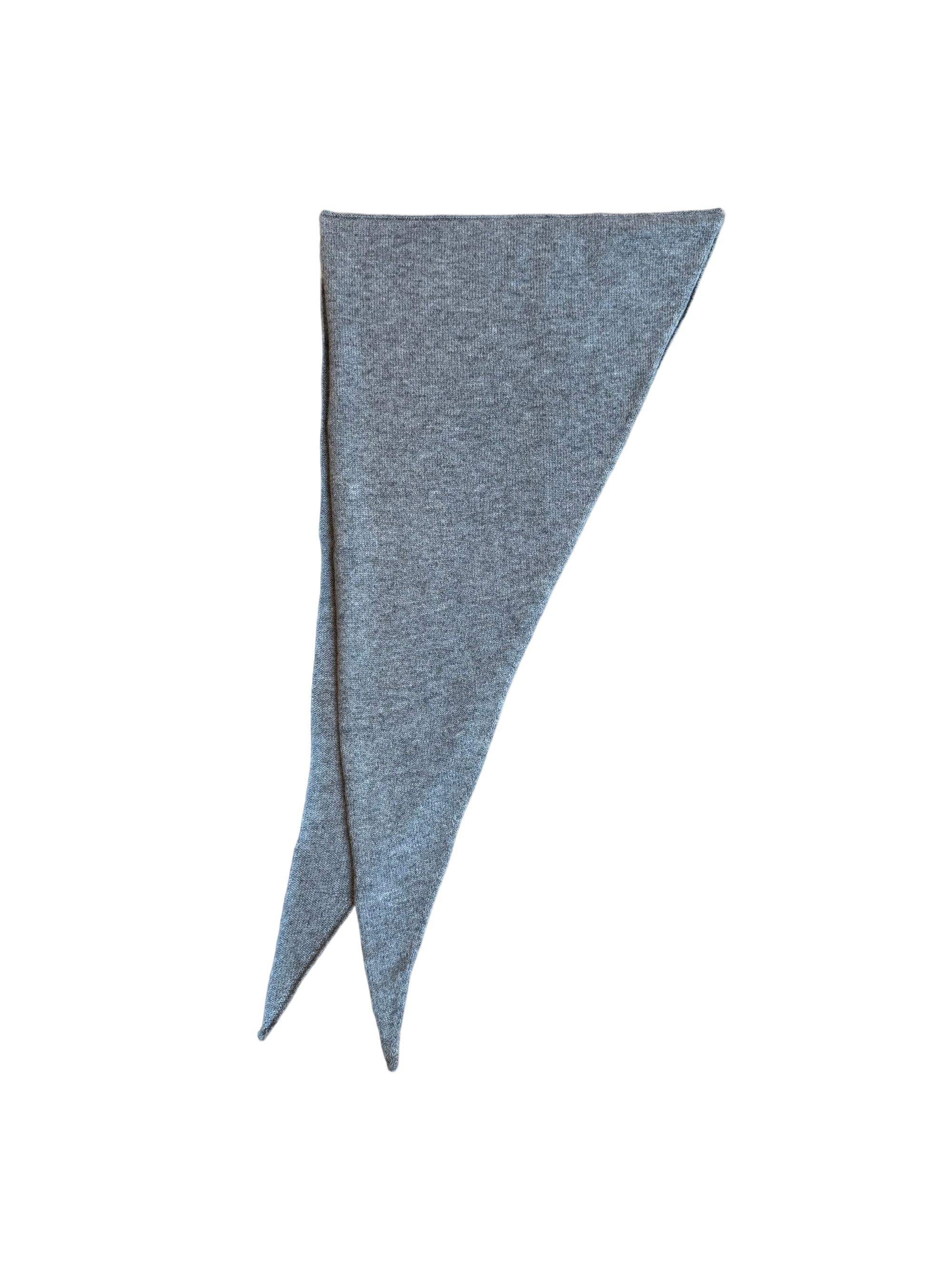 A002.05 | Bandana | Wool Cashmere |  Mid Grey