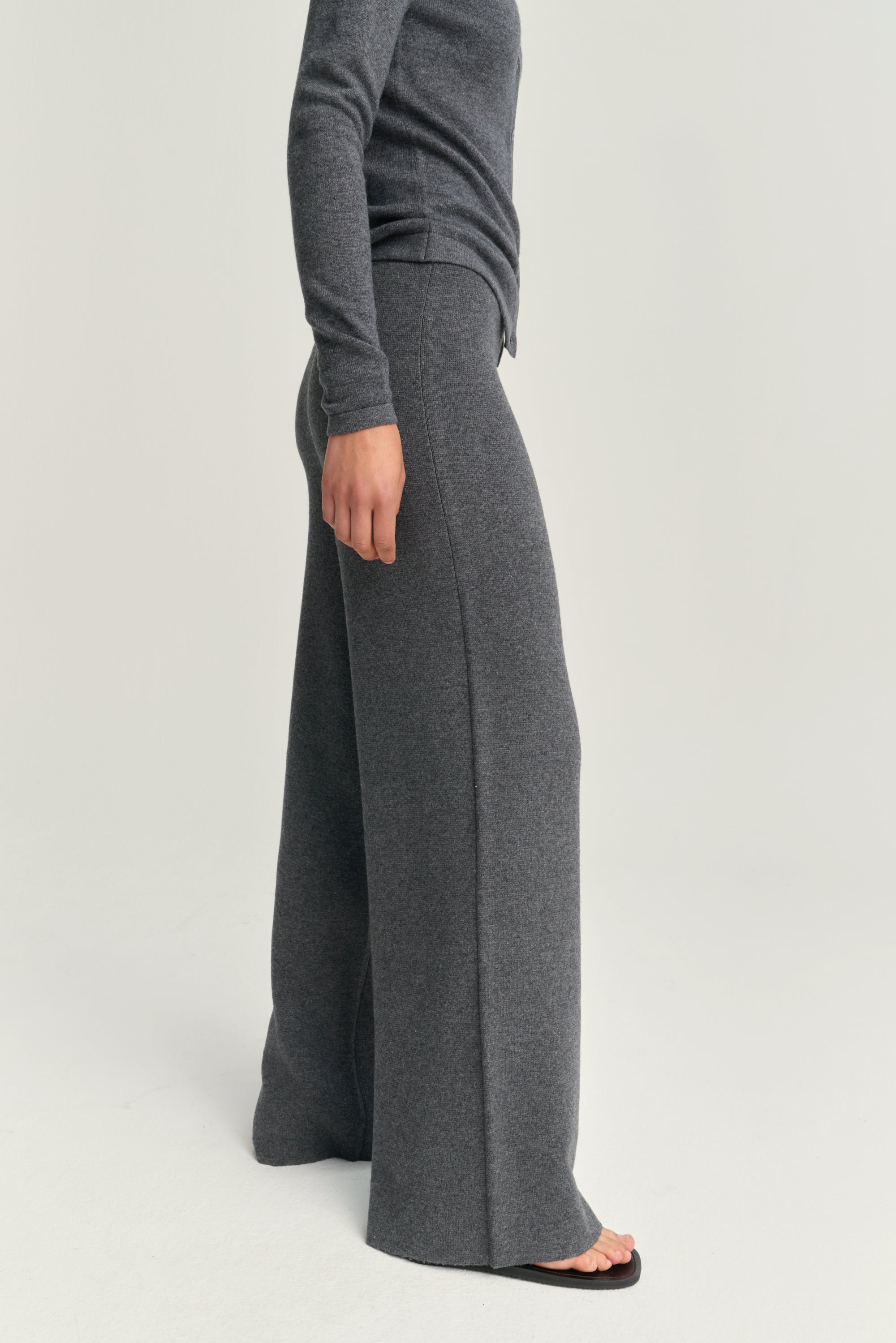 Pants | Wool Cashmere | Grey