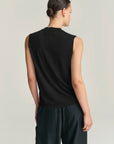 Vest | Lightweight Merino Wool |  Black