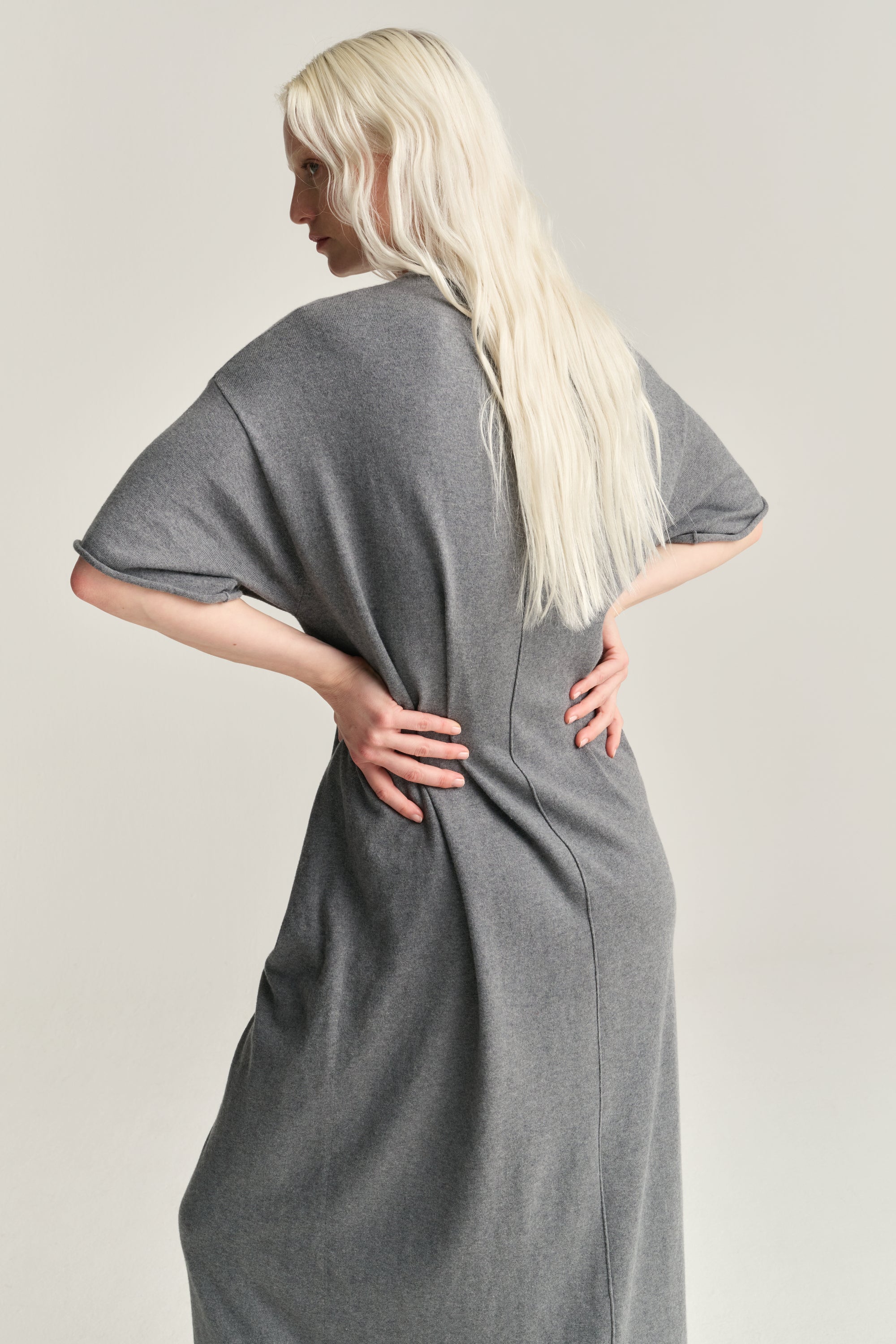 cashmere t shirt dress Super Fine Cashmere T-Shirt Dress