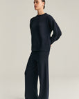Pants | Merino Wool | Navy