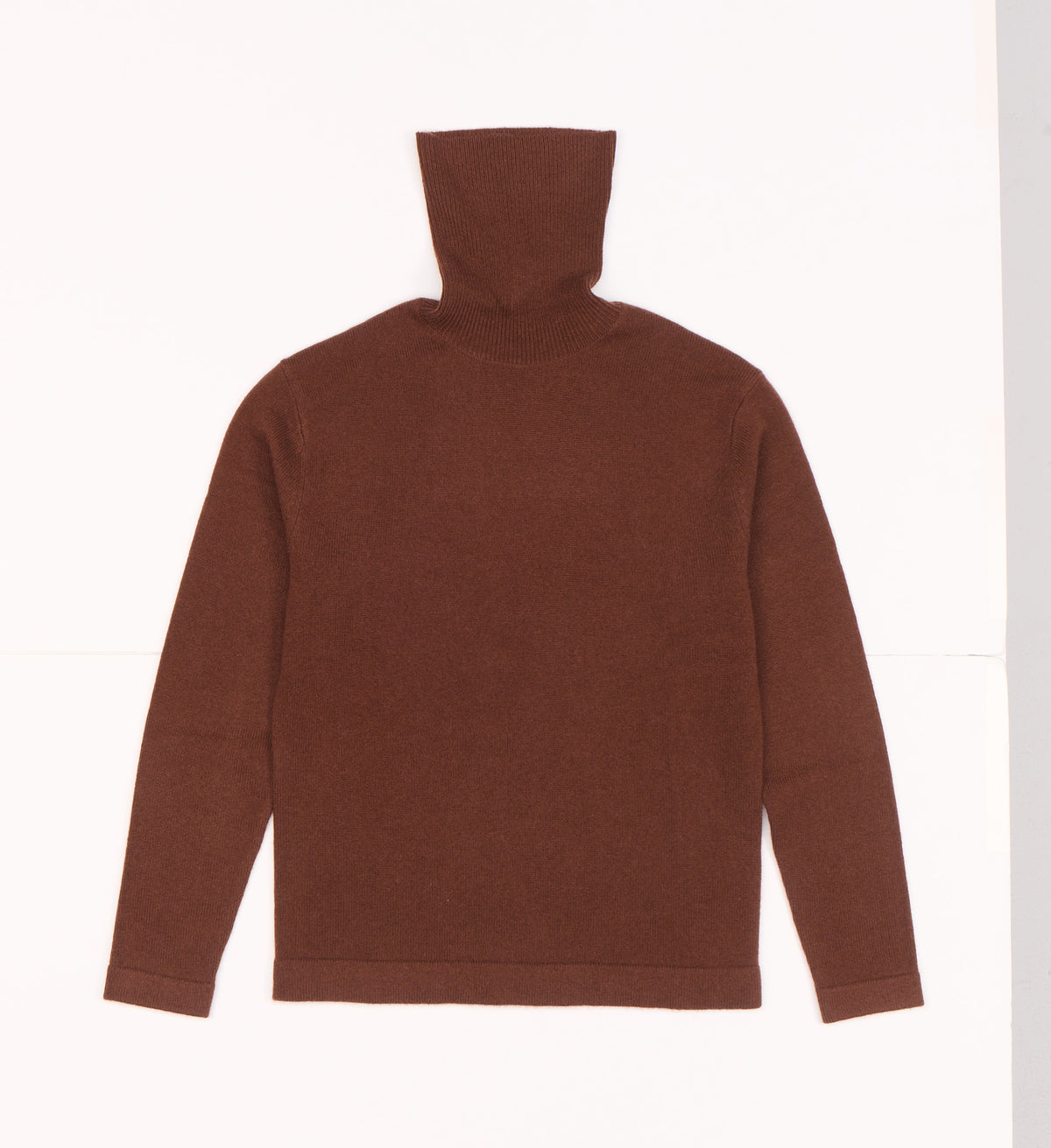 SW07.10 | Turtleneck | Tabacco | Wool &amp; Cashmere