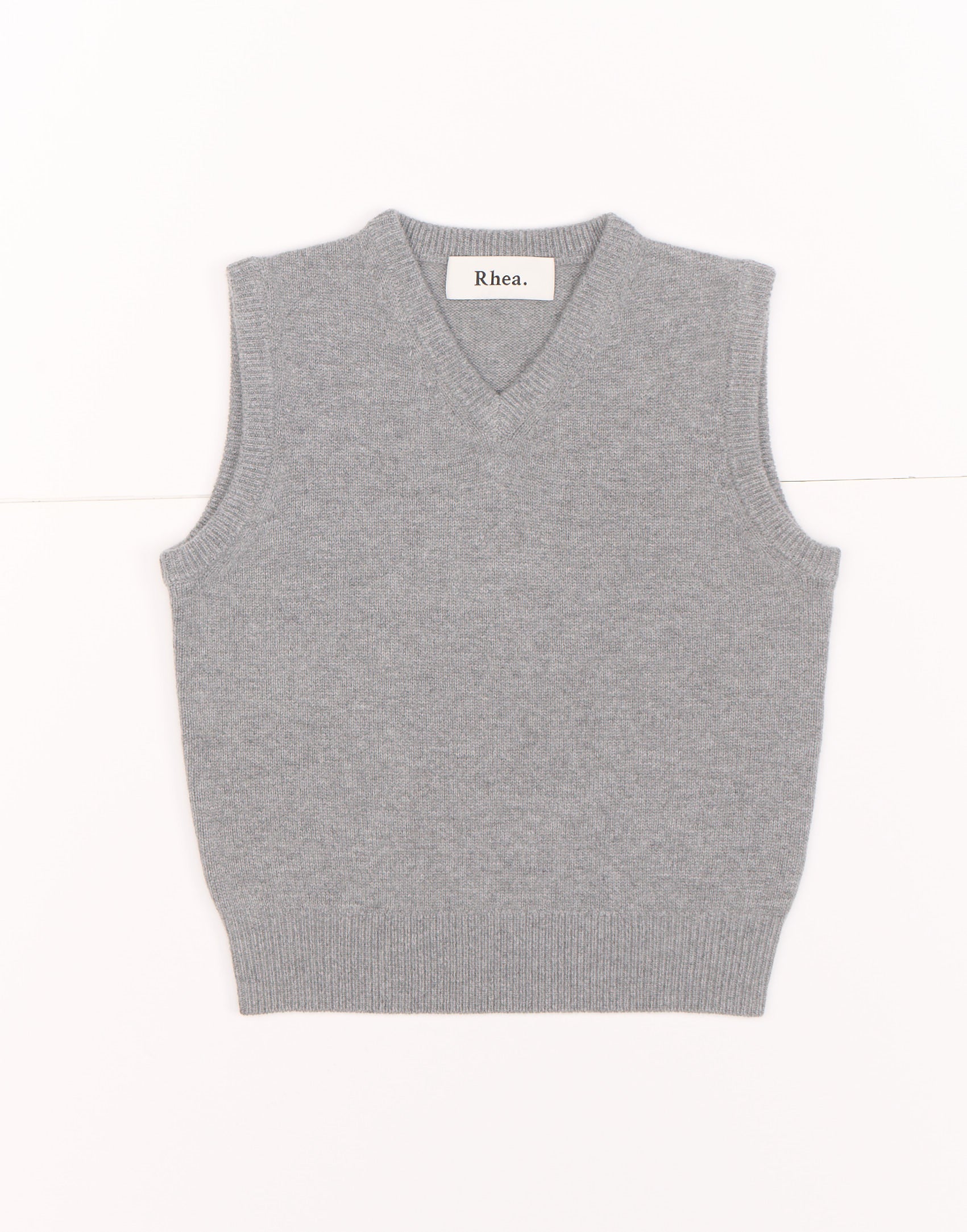 SW10.05 | Vest | Grey | Wool &amp; Cashmere