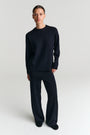 Heavy Crew | Merino Wool | Navy