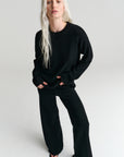 Pants | Merino Wool | Black
