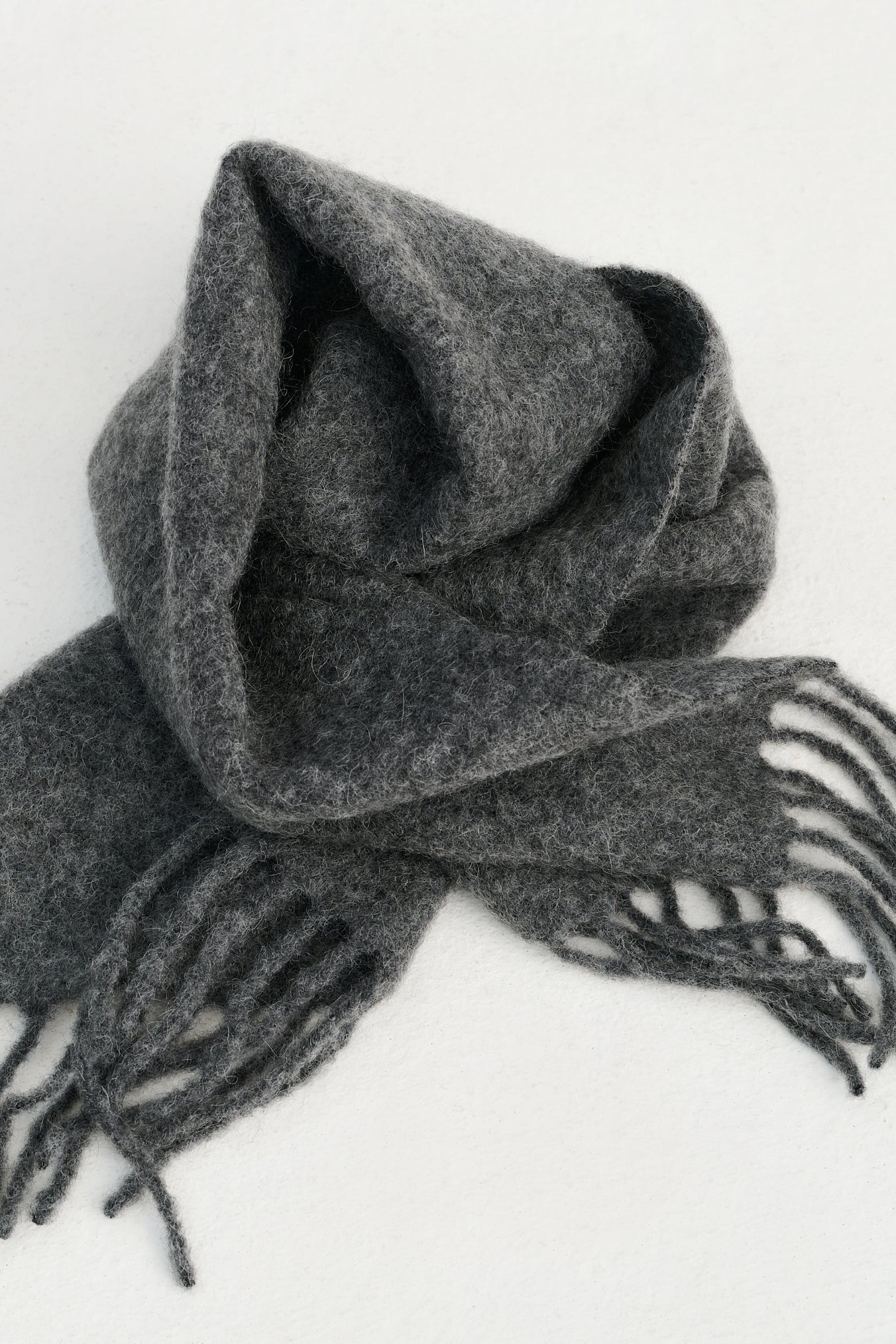 A001.01 | Scarf | Mohair Alpaca Wool | Black
