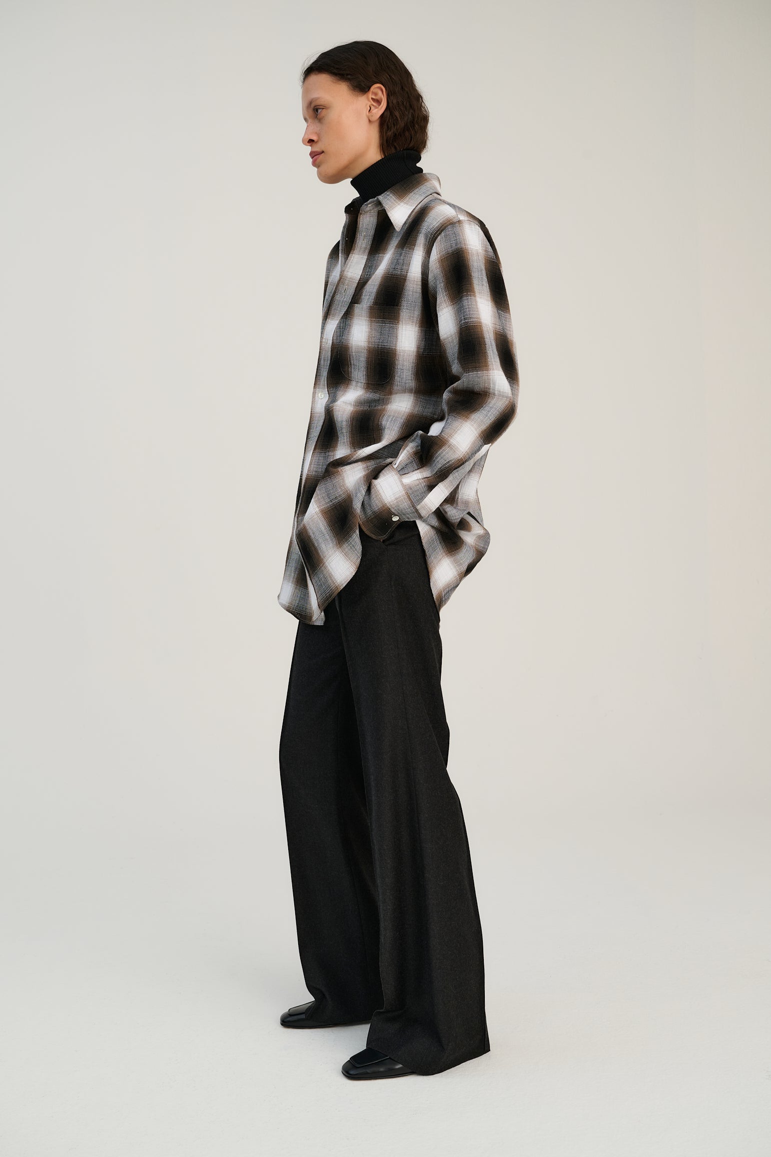 SH01.02 | Shirt | Black Check | Egyptian Cotton