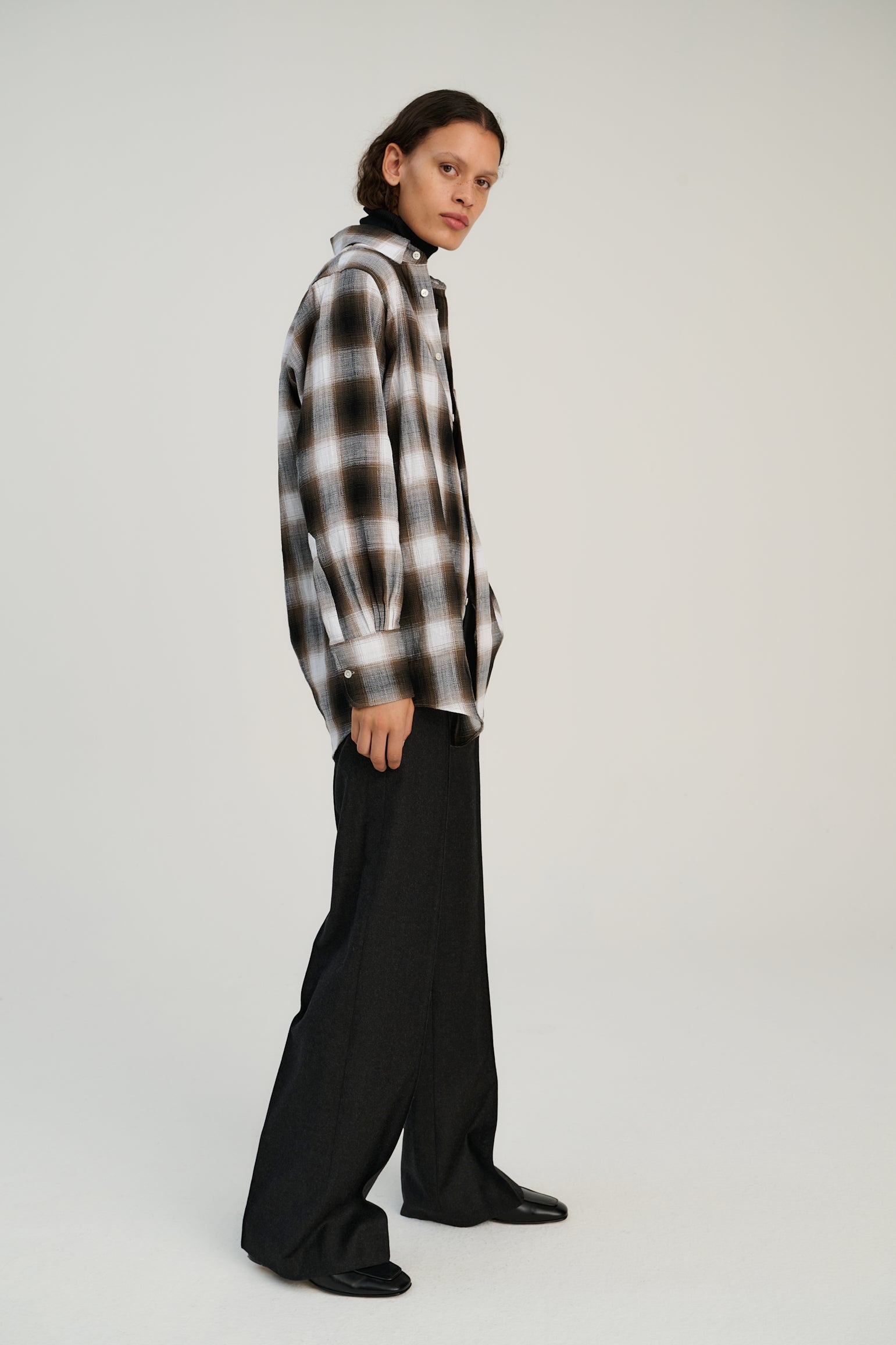 SH01.02 | Shirt | Black Check | Egyptian Cotton