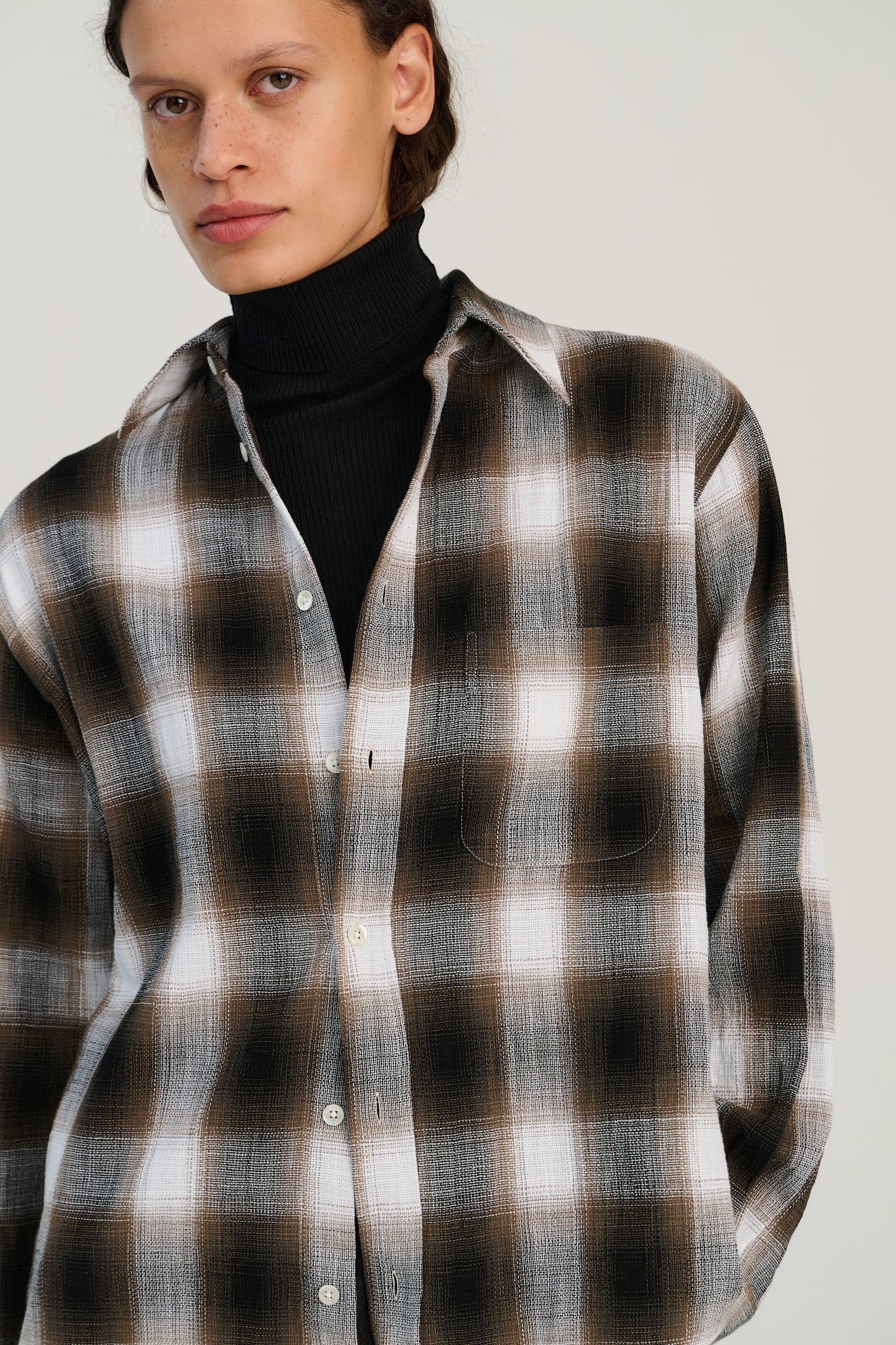 SH01.02 | Shirt | Black Check | Egyptian Cotton