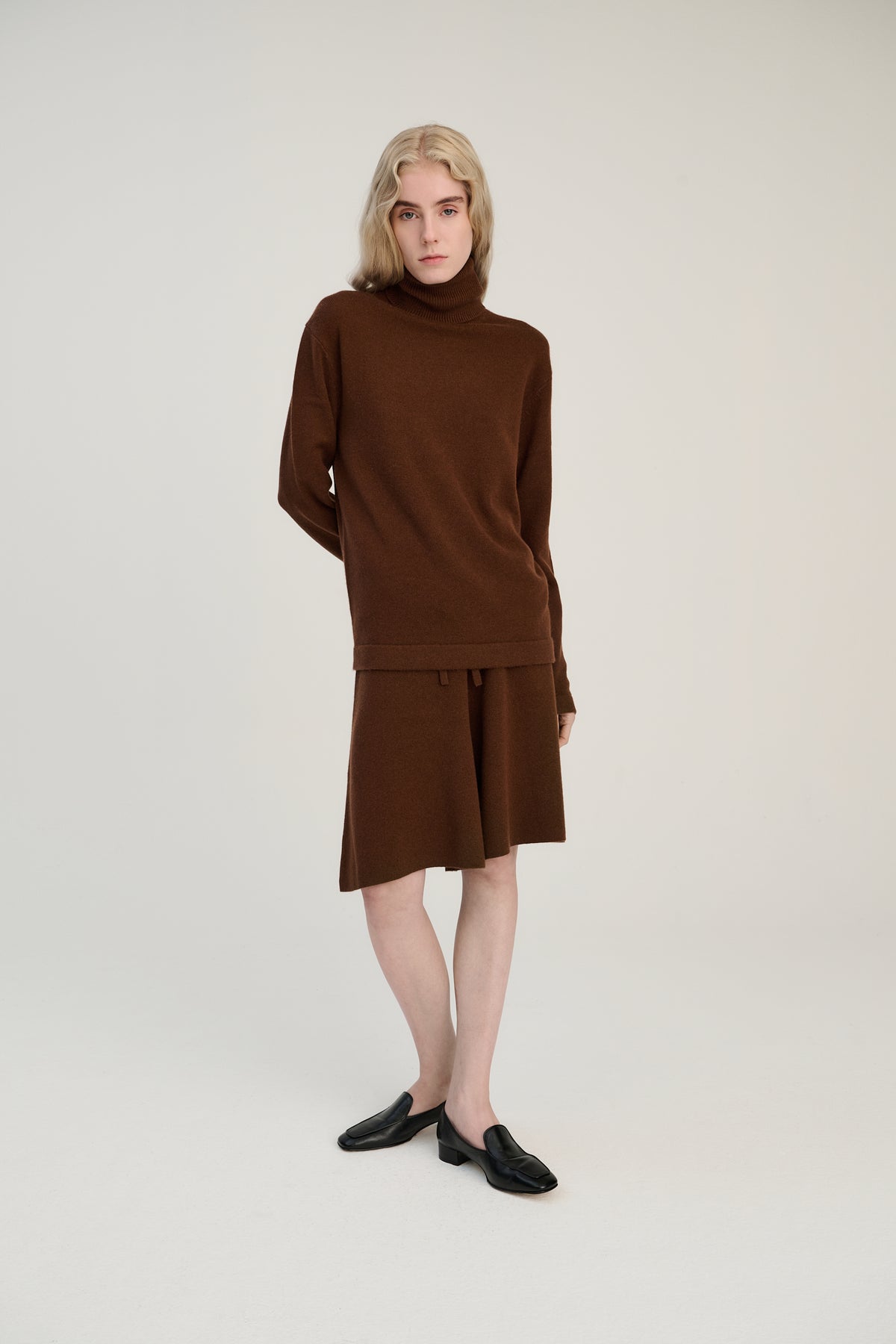 SW07.10 | Turtleneck | Tabacco | Wool &amp; Cashmere