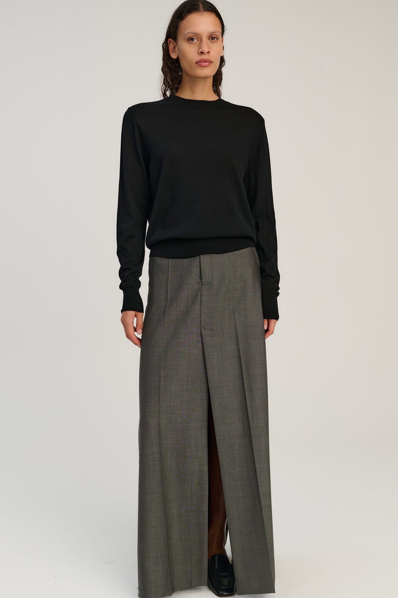 Crewneck | Merino Wool | Black