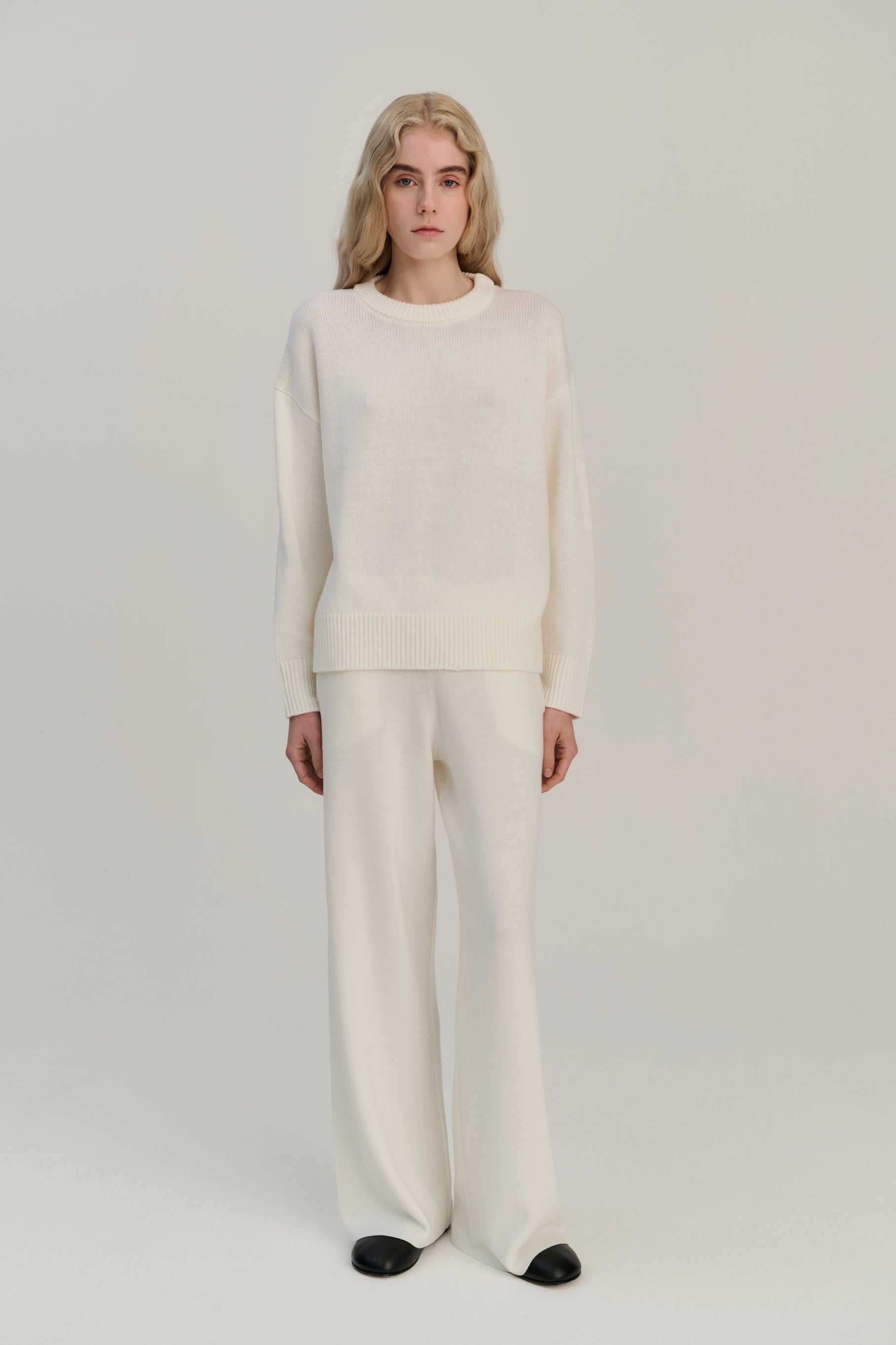 BT02.03 | Pants | Offwhite | Wool &amp; Cashmere