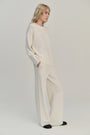 Drawstring Pants | Offwhite | Wool & Cashmere