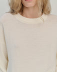 Heavy Crew | Merino Wool | Offwhite